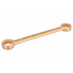 Bahco Funkenfreier Doppelringschlüssel, 10 x 12 mm, Aus Kupferberyllium, 140 mm