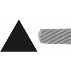 Hazet Dreikant-Feile 250 Mm Lang -Günstiges Fix Geister Geschäft dreikantfeilen 1063987 czm