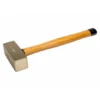 Bahco Fäustel Mit Aluminiumbronze-Kopf Und Holzgriff, Funkenfrei, 2 kg
