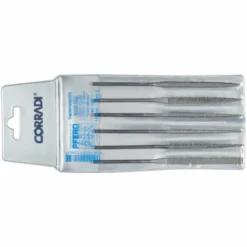 PFERD Nadelraspel-Set 6-tlg. In Kunststofftasche 140 Mm, Schweizer Hieb 2, Für Holz, Kunststoff