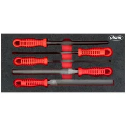 VIGOR Feilen Satz, Anzahl Werkzeuge: 5