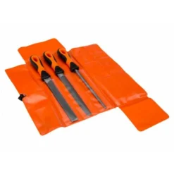 Bahco ERGO Feilensatz, Halbschlicht 200 Mm - 3-tlg., Hieb 2