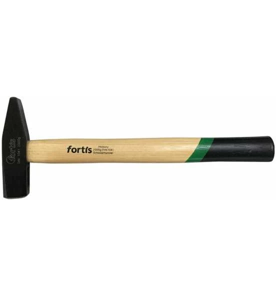 Fortis Schlosserhammer DIN1041 Mit Hickorystiel 2000g 1 Fortis Schlosserhammer DIN1041 Mit Hickorystiel 2000g