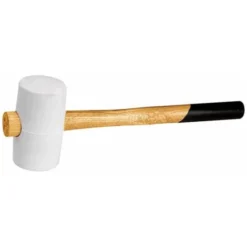 Fortis Gummi-Komp.Hammer Farblos64mm Flach/flach