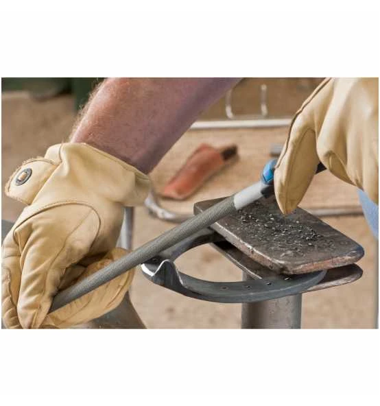 PFERD Werkstattfeile Mit Heft, Halbrund-Spitz 300 Mm, Hieb 1 Für Grobe Zerspanung, Schruppen 3 PFERD Werkstattfeile Mit Heft, Halbrund-Spitz 300 Mm, Hieb 1 Für Grobe Zerspanung, Schruppen – Bild 3