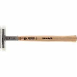 Halder SUPERCRAFT-Schonhammer, Schwingungsdämpf. Ergonomisch Gef. Lackierter Hickorystiel, Ø 20 Mm