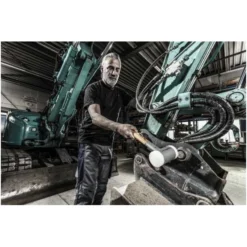 Halder SUPERCRAFT-Schonhammer, Schwingungsdämpf. Ergonomisch Gef. Lackierter Hickorystiel, Ø 25 Mm -Günstiges Fix Geister Geschäft halder schonhammer 1438120 czm 6