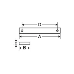 Bahco Flaches, Gefrästes Pansar-Blatt, Halbschlichthieb, Ohne Heft 350 mm -Günstiges Fix Geister Geschäft karosseriefeile 975177 czm 2