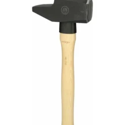 KS Tools Schlosserhammer, Hickory-Stiel, Französische Form, 2500g