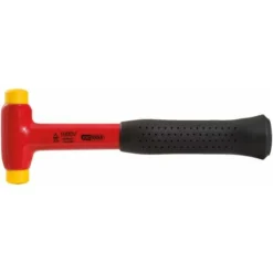 KS Tools Schonhammer Mit Schutzisolierung, Kopf Ø 35 Mm