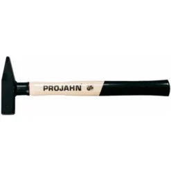 Projahn Schlosserhammer 300 G Mit Stielschutzhülse aus Kunststoff Und Hickory Stiel