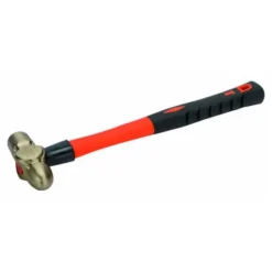 Bahco Schlosserhammer Mit Kugelpinne, Aluminiumbronze-Kopf Und Fiberglas-Griff, Funkenfrei, 680 g