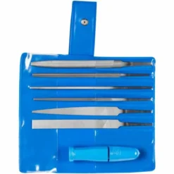 PFERD Schlüsselfeilen-Set Mit Schnellspannheft 7-tlg. 100 Mm, Hieb 2 Für Filigrane Feilarbeiten