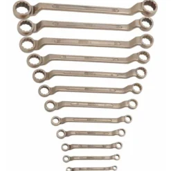 KS Tools BRONZEplus Doppel-Ringschlüssel-Satz, Gekröpft 12-tlg. 6-32 Mm