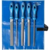 PFERD Werkstattfeilen/-raspel-Set 5-tlg. In Rolltasche 200 Mm, Für Grobe Zerspanung, Schruppen