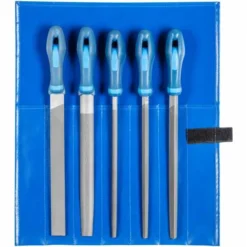 PFERD Werkstattfeilen-Set WR 5-tlg. In Rolltasche 250 Mm, Hieb 1 Für Grobe Zerspanung, Schruppen