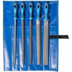 PFERD Werkstattfeilen-Set 5-tlg. In Rolltasche 300 Mm, Hieb 1 Für Grobe Zerspanung, Schruppen