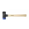 Wiha Schonhammer Safety Weich/mittelweich Mit Hickory-Holzstiel, Rund-Schlagkopf (26650)