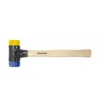 Wiha Schonhammer Safety Weich/mittelhart Mit Hickory-Holzstiel, Rund-Schlagkopf (26655)